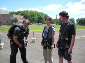 learning to skydive